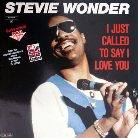 stevie wonder i just called to say i love you